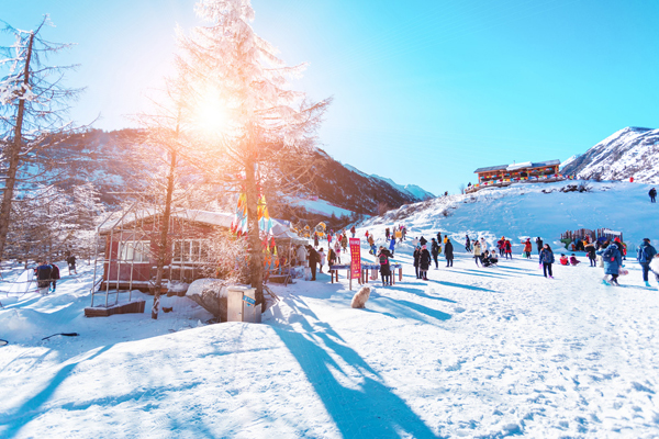 川西鷓鴣山滑雪場(chǎng)001