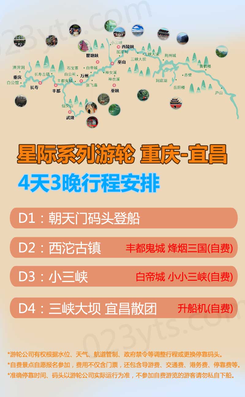 星際下水安排